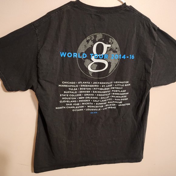 Garth Brooks World Tour 2014-2016 Concert T-Shirt - Picture 2 of 5